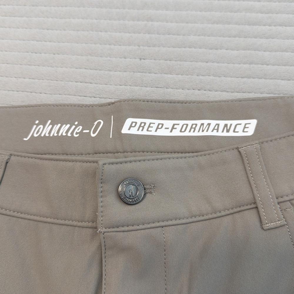 johnnie o prep formance pants mens 34x32 Beige Khaki Casual - Picture 4 of 8